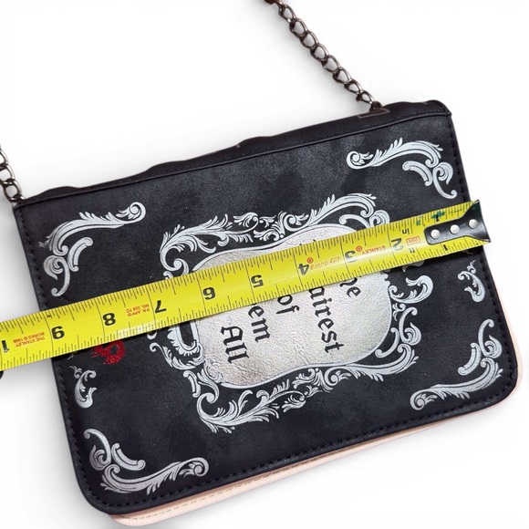Disney Evil Queen Spell Book crossbody/shoulder bag Snow White & Seven Dwarfs - Picture 6 of 10